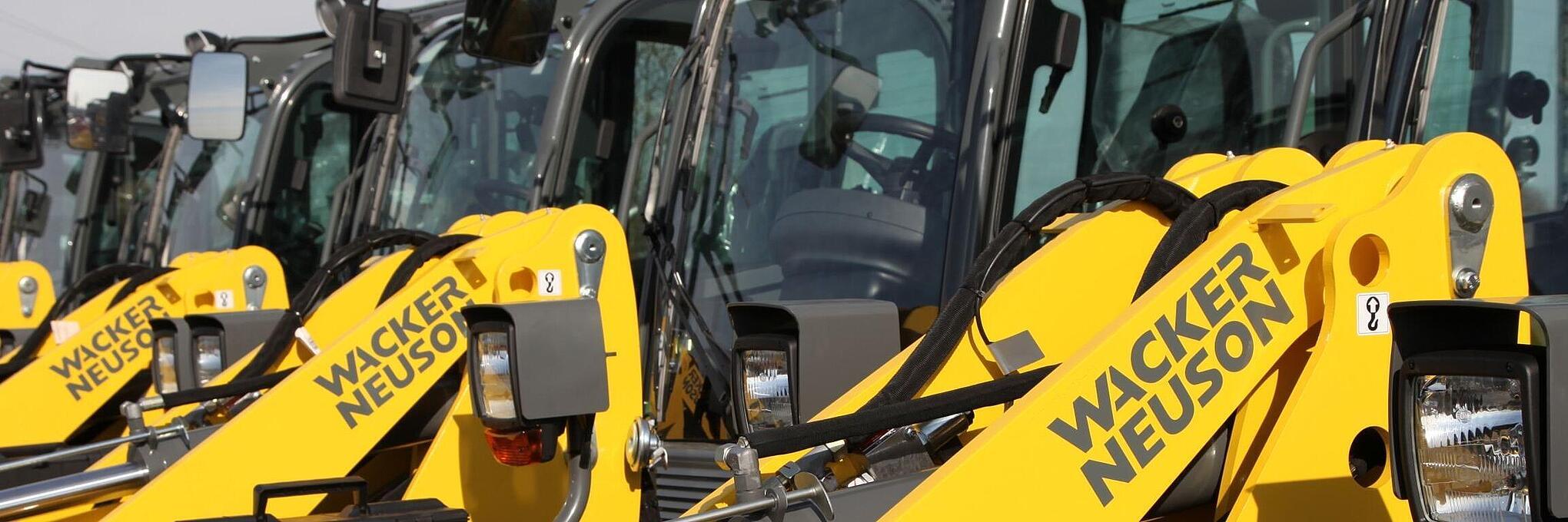 Wacker Neuson Wheel Loaders.