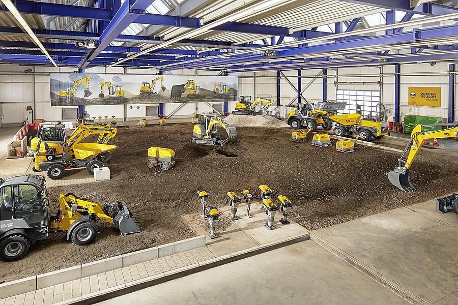 The Wacker Neuson Academy at the Reichertshofen site.