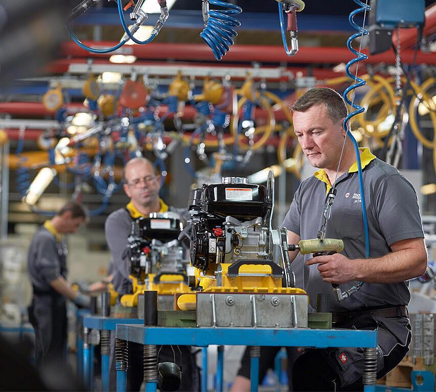 瓦克纽森位于德国赖赫茨霍芬的生产车间